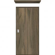 Strasser Woodenwork 85-121 - 12 X 5.5 X 25 Wall Cubby Slab Dusky Oak