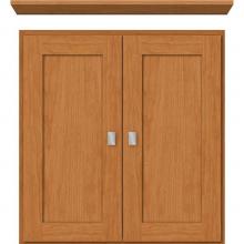 Strasser Woodenwork 73.086 - 24 X 5.5 X 25 Wall Cubby Shaker Nat Cherry