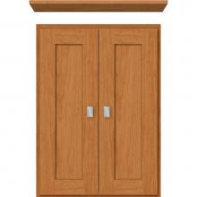 Strasser Woodenwork 73.074 - 18 X 5.5 X 25 Wall Cubby Shaker Nat Cherry