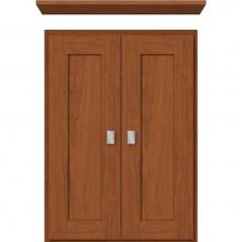 Strasser Woodenwork 73.078 - 18 X 5.5 X 25 Wall Cubby Shaker Cinn Cherry