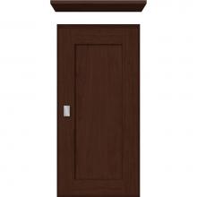 Strasser Woodenwork 73.061 - 12 X 5.5 X 25 Wall Cubby Shaker Choc Cherry