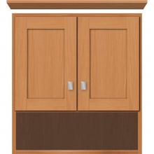 Strasser Woodenwork 73.110 - 24 X 8.5 X 26 Overjohn Shaker Nat Oak