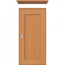 Strasser Woodenwork 73.118 - 12 X 5.5 X 25 Wall Cubby Shaker Nat Oak