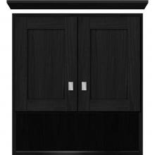 Strasser Woodenwork 73.809 - 24 X 8.5 X 26 Overjohn Shaker Midnight Oak