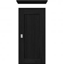 Strasser Woodenwork 73.124 - 12 X 5.5 X 25 Wall Cubby Shaker Midnight Oak