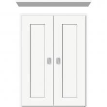 Strasser Woodenwork 73.083 - 18 X 5.5 X 25 Wall Cubby Shaker Sat White