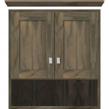 Strasser Woodenwork 85-086 - 24 X 8.5 X 26 Overjohn Shaker Dusky Oak