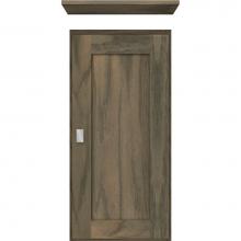 Strasser Woodenwork 85-120 - 12 X 5.5 X 25 Wall Cubby Shaker Dusky Oak