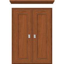 Strasser Woodenwork 76.520 - 18 X 5.5 X 25 Wall Cubby Deco Miter Cinn Cherry