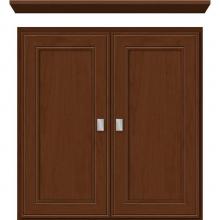 Strasser Woodenwork 76.552 - 24 X 5.5 X 25 Wall Cubby Deco Miter Pecan Cherry