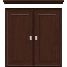 Strasser Woodenwork 76.512 - 24 X 5.5 X 25 Wall Cubby Deco Miter Choc Cherry