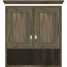 Strasser Woodenwork 85-084 - 24 X 8.5 X 26 Overjohn Deco Miter Dusky Oak