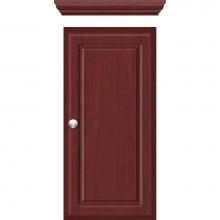 Strasser Woodenwork 71.049 - 12 X 5.5 X 25 Wall Cubby Ultra Dk Cherry