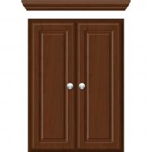 Strasser Woodenwork 71.128 - 18 X 5.5 X 25 Wall Cubby Ultra Pecan Cherry