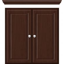 Strasser Woodenwork 71.075 - 24 X 5.5 X 25 Wall Cubby Ultra Choc Cherry