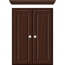 Strasser Woodenwork 71.061 - 18 X 5.5 X 25 Wall Cubby Ultra Choc Cherry