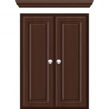 Strasser Woodenwork 71.122 - 18 X 5.5 X 25 Wall Cubby Ultra Choc Oak