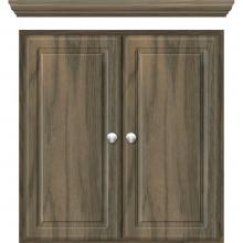 Strasser Woodenwork 85-132 - 24 X 5.5 X 25 Wall Cubby Ultra Dusky Oak