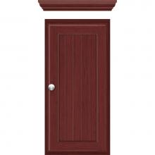 Strasser Woodenwork 72.049 - 12 X 5.5 X 25 Wall Cubby Beaded Dk Cherry