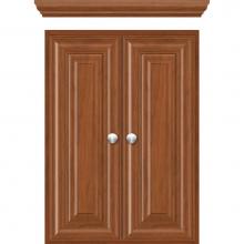 Strasser Woodenwork 74.082 - 18 X 5.5 X 25 Wall Cubby Classic Miter Cinn Cherry