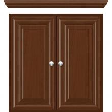 Strasser Woodenwork 74.116 - 24 X 5.5 X 25 Wall Cubby Classic Miter Pecan Cherry