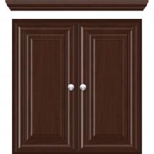 Strasser Woodenwork 74.091 - 24 X 5.5 X 25 Wall Cubby Classic Miter Choc Cherry