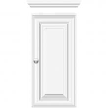 Strasser Woodenwork 74.075 - 12 X 5.5 X 25 Wall Cubby Classic Miter Sat White