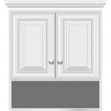 Strasser Woodenwork 74.122 - 24 X 8.5 X 26 Overjohn Classic Miter Powder Grey