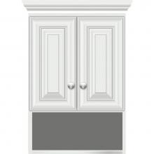 Strasser Woodenwork 74.120 - 18 X 8.5 X 26 Overjohn Classic Miter Powder Grey