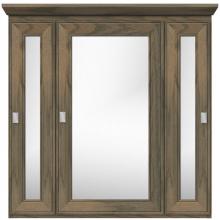 Strasser Woodenwork 85-106 - 30 X 6.5 X 31.5 Tri-View Med Cab Deco Miter Dusky Oak