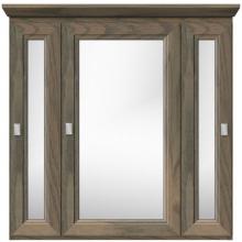 Strasser Woodenwork 85-107 - 30 X 6.5 X 31.5 Tri-View Med Cab Ogee Miter Dusky Oak