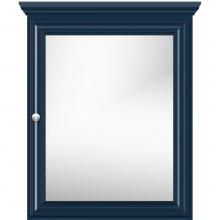 Strasser Woodenwork 58-939 - 24 X 6.5 X 31.5 Single Door Med Cab Classic Miter Lapis Night