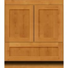 Strasser Woodenwork 01-161 - 30 X 18 X 34.5 Simplicity Vanity Shaker Natural Alder Std