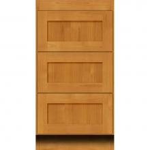 Strasser Woodenwork 01-173 - 18 X 21 X 34.5 Simplicity Drawer Bank Shaker Natural Alder