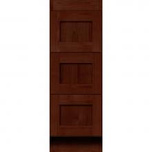 Strasser Woodenwork 01-187 - 12 X 18 X 34.5 Simplicity Drawer Bank Shaker Dark Alder