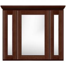 Strasser Woodenwork 01-843 - 30 X 6.5 X 27 Simplicity Med Tri-View R''D/Mir Dark Alder