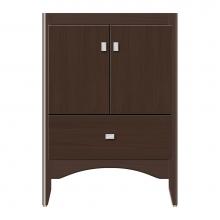 Strasser Woodenwork 37-306 - 24 X 18 X 34.5 Wallingford Vanity Tiered Miter Choc Oak Std