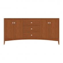 Strasser Woodenwork 37-336 - 72 X 18 X 34.5 Wallingford View Vanity Tiered Miter Cinn Cherry Db