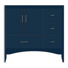 Strasser Woodenwork 37-537 - 36 X 21 X 34.5 Wallingford Vanity Tiered Miter Lapis Night Rh