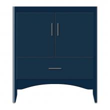 Strasser Woodenwork 37-546 - 30 X 18 X 34.5 Wallingford Vanity Tiered Miter Lapis Night Std