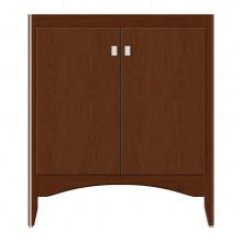 Strasser Woodenwork 37-809 - 30 X 21 X 34.5 Wallingford View Vanity Tiered Miter Pecan Cherry Std