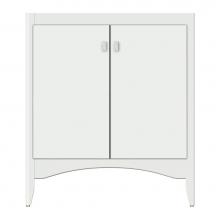 Strasser Woodenwork 37-870 - 30 X 18 X 34.5 Wallingford View Vanity Tiered Miter Powder Grey Std