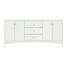 Strasser Woodenwork 37-875 - 72 X 21 X 34.5 Wallingford View Vanity Tiered Miter Powder Grey Db