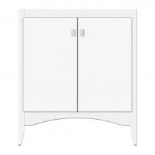 Strasser Woodenwork 38-107 - 30 X 21 X 34.5 Wallingford View Vanity Tiered Miter Sat White Std