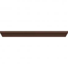 Strasser Woodenwork 83.359 - 20 X 2.25 X 18 Modern Crown Furn/Accent Linen Choc Oak