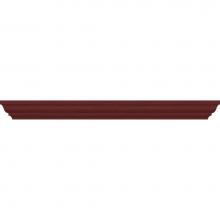 Strasser Woodenwork 84.332 - 20 X 2.25 X 21 Traditional Crown Furn/Accent Linen Dk Cherry