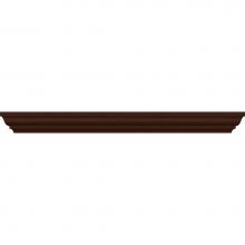 Strasser Woodenwork 84.105 - 20 X 2.25 X 21 Traditional Crown Furn/Accent Linen Choc Cherry