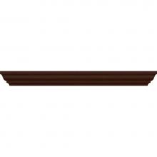 Strasser Woodenwork 84.033 - 18 X 2.25 X 5.5 Traditional Crown 18In Cubby Choc Cherry