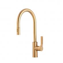 The Galley IBT-D-YSS-HF - Ideal BarTap High-Flow in PVD Brushed Gold Stainless Steel