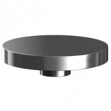 The Galley IHC 1 GSS - Ideal Hole Cover in PVD Gun Metal Gray  Stainless Steel